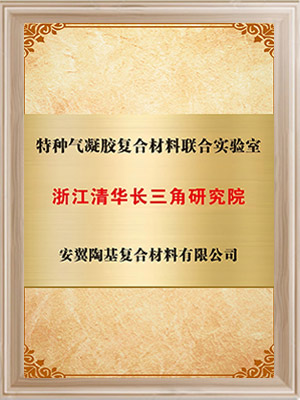 浙江清華長三角研究院-特種氣凝膠復合材料聯合實驗室